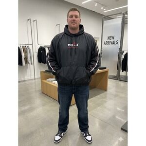 DEFY Sports Challenge Your Rear Track Heavy Duty Men Pullover Hoodie Size 4XL